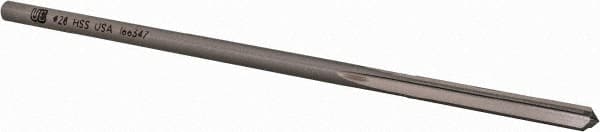 Union Butterfield - #28 High Speed Steel 4 Flute Chucking Reamer - Industrial Tool & Supply