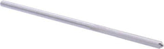 Union Butterfield - 1/8" High Speed Steel 4 Flute Chucking Reamer - Straight Flute, 0.119" Straight Shank, 7/8" Flute Length, 3-1/2" OAL - Industrial Tool & Supply