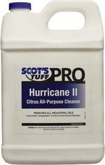 Scot's Tuff - 1 Gal Bottle Oil Removal - Liquid, Biodegradable Cleaner & Degreaser, Citrus - Industrial Tool & Supply