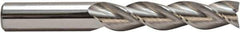 M.A. Ford - 1", 1-1/2" LOC, 1" Shank Diam, 4" OAL, 3 Flute, Solid Carbide Square End Mill - Single End, Spiral Flute, 36° Helix, Centercutting, Right Hand Cut, Right Hand Flute - Industrial Tool & Supply