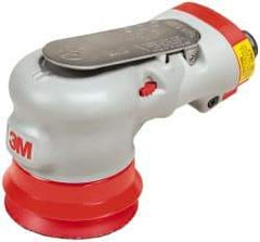 3M - 12,000 OPM, 17 CFM Air Consumption, 90 psi Air Pressure, Palm Air Orbital Sander - Round Pad, - Industrial Tool & Supply