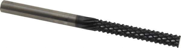 Onsrud - 1/4" Diam, 1-1/2" LOC, Plain End, Solid Carbide Diamond Pattern Router Bit - Right Hand Cut, 3-1/2" OAL, 1/4" Shank Diam, Use on Composites - Industrial Tool & Supply