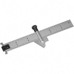 Mitutoyo - Drill Point Gages Bevel Angle: 59.00 Includes Ruler: Yes - Industrial Tool & Supply