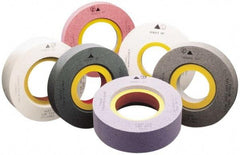 Camel Grinding Wheels - 20" Diam x 12" Hole x 6" Wide Centerless & Cylindrical Grinding Wheel - 46 Grit, Aluminum Oxide, Type 7, Coarse Grade, Vitrified Bond, Two Side Recess - Industrial Tool & Supply