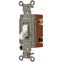 Hubbell Wiring Device-Kellems - Toggle Switches Switch Type: Extra Heavy Duty Switch Sequence: Off-On - Industrial Tool & Supply