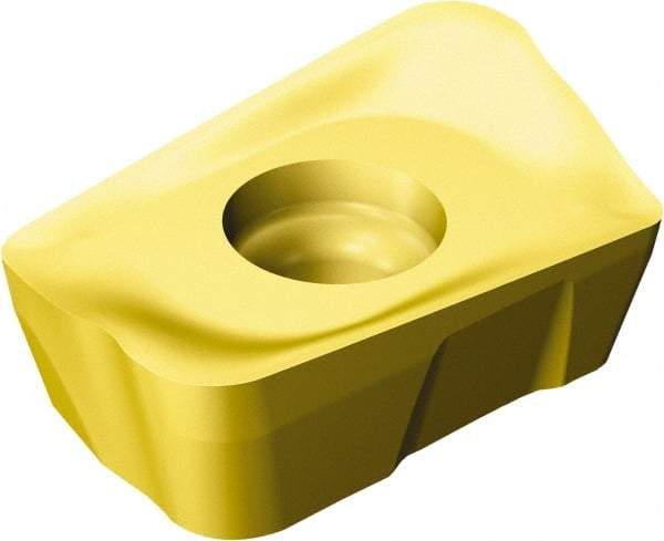 Sandvik Coromant - R390180616 PL Grade 1025 Carbide Milling Insert - TiCN/TiN Finish, 6.33mm Thick, 11mm Inscribed Circle, 1.6mm Corner Radius - Industrial Tool & Supply