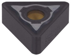 Kennametal - TNMG333 MW Grade KCP25 Carbide Turning Insert - TiCN/Al2O3 Finish, 60° Triangle, 3/8" Inscr Circle, 3/16" Thick, 3/64" Corner Radius - Industrial Tool & Supply