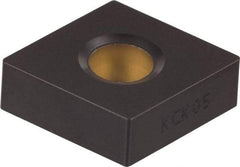Kennametal - CNMA644 Grade KCK20 Carbide Turning Insert - TiCN/Al2O3 Finish, 80° Diamond, 3/4" Inscr Circle, 1/4" Thick, 1/16" Corner Radius - Industrial Tool & Supply
