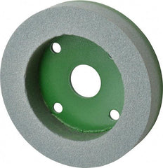 Camel Grinding Wheels - 6" Diam, 1" Hole Size, 1" Overall Thickness, 100 Grit, Type 50 Tool & Cutter Grinding Wheel - Fine Grade, Silicon Carbide, I Hardness, Vitrified Bond, 3,450 RPM - Industrial Tool & Supply
