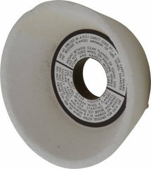 Grier Abrasives - 5" Diam, 1-1/4" Hole Size, 1-3/4" Overall Thickness, 46 Grit, Type 11 Tool & Cutter Grinding Wheel - Medium Grade, Aluminum Oxide, G Hardness, Vitrified Bond, 4,966 RPM - Industrial Tool & Supply