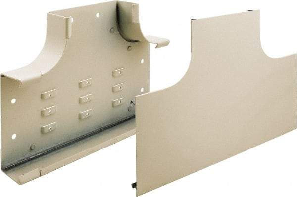 Hubbell Wiring Device-Kellems - 10.93 Inch Long x 7.27 Inch Wide x 1.62 Inch High, Raceway Fitting - Ivory, For Use with HBL4750 Series Raceways - Industrial Tool & Supply