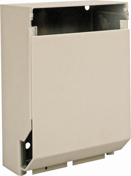 Hubbell Wiring Device-Kellems - 6.76 Inch Long x 4-3/4 Inch Wide x 2.66 Inch High, Rectangular Raceway Fitting - Ivory, For Use with HBL4750 Series Raceways - Industrial Tool & Supply