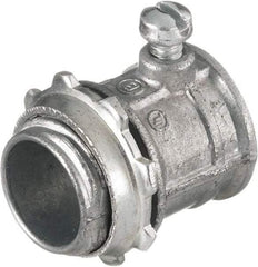 Hubbell Wiring Device-Kellems - 1.2 Inch Long x 1.09 Inch Wide, Raceway Connector Coupling - Metallic, For Use with HBL500 Series Raceways and HBL750 Series Raceways - Industrial Tool & Supply
