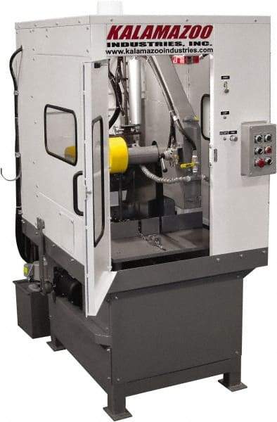 Kalamazoo - 15 or 20" Blade Diam, 1" Arbor Hole, Straight Chop & Cutoff Saw - 1,550 RPM, 20 hp, 220/440 Volts, 3 Phase - Industrial Tool & Supply