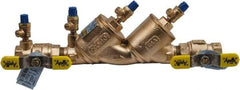 Conbraco - 1 Thread, 175 psi WOG Rating, Bronze Double Check Backflow Preventer Valve - Lead-Free, Use with Potable Water Applications - Industrial Tool & Supply