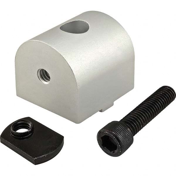 80/20 Inc. - 1-1/2" Wide x 1-1/2" High x 1-1/2" Long Open Shelving Pivot Nub - Industrial Tool & Supply