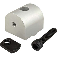 80/20 Inc. - 1-1/2" Wide x 1-1/2" High x 1-1/2" Long Open Shelving Pivot Nub - Industrial Tool & Supply