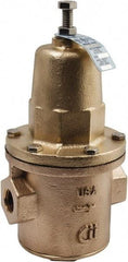 Conbraco - 400 Max psi Direct Pressure Reducing Valve - 1-1/2" Female NPT Connection, 13.19" High x 6-3/4" Wide, 25 to 75 psi Reduced Pressure Range - Industrial Tool & Supply