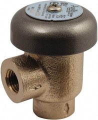 Conbraco - 1/2" Pipe, 125 Max psi, Bronze, Coated Lead Free Bronze, Atmospheric Type Vacuum Breaker Valve - Silicon Carbide Seal, Female NPT End Connections, Use with Potable Water Applications - Industrial Tool & Supply