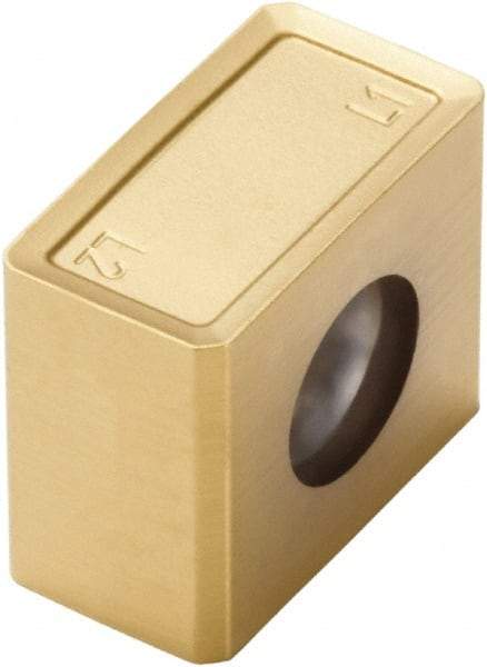 Seco - LNHQ140708 M11 Grade F40M Carbide Milling Insert - TiAlN/TiN Finish, 0.295" Thick - Industrial Tool & Supply