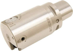 Seco - 1.693" Body Diam, Manual Single Cutter Boring Head - 1.97" to 2.56" Bore Diam - Exact Industrial Supply