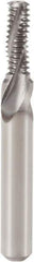 Seco - M12x1.50 Metric Fine, 0.37" Cutting Diam, 3 Flute, Solid Carbide Helical Flute Thread Mill - Internal Thread, 0.976" LOC, 3.11" OAL, 12mm Shank Diam - Industrial Tool & Supply