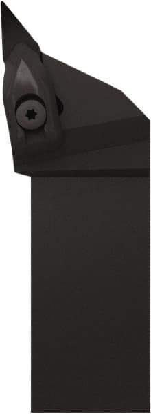 Seco - DVJN, Right Hand Cut, 93° Lead Angle, 1" Shank Height x 1" Shank Width, Negative Rake Indexable Turning Toolholder - 5" OAL, VNMG 332 Insert Compatibility, Series Dual Clamp - Industrial Tool & Supply