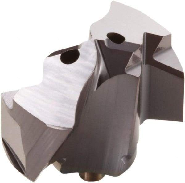 Seco - Series SD400, 17.8mm Diam 140° Replaceable Drill Tip - Carbide, Uncoated, Through Coolant - Industrial Tool & Supply