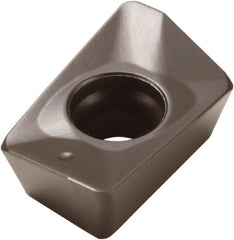 Seco - XOMX120408 M12 Grade MK2050 Carbide Milling Insert - TiSiN/TiAlN Finish, 1/4" Thick, 0.425" Inscribed Circle - Industrial Tool & Supply