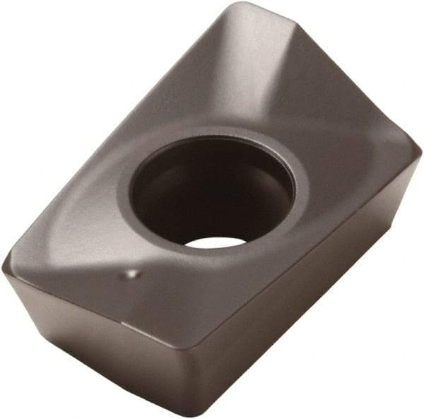 Seco - XOMX180612 M14 Grade MK2050 Carbide Milling Insert - TiSiN/TiAlN Finish, 1/4" Thick, 0.441" Inscribed Circle - Industrial Tool & Supply