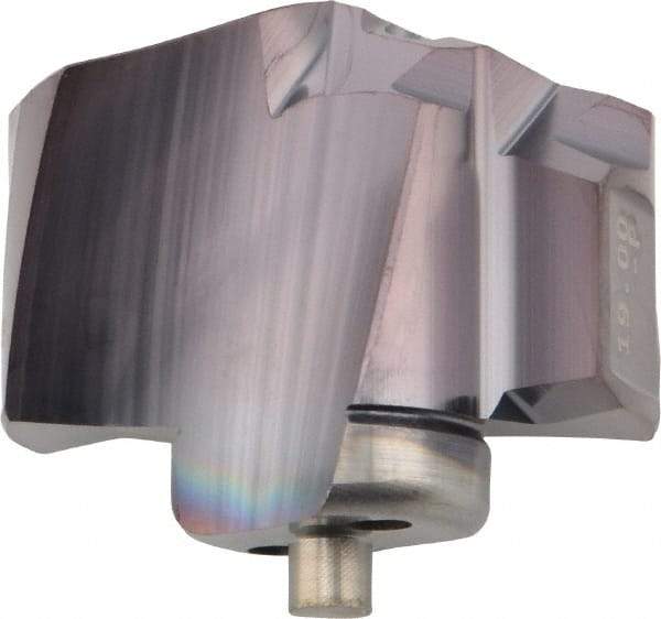 Seco - Series SD400, 19mm Diam 140° Replaceable Drill Tip - Carbide, Uncoated, Through Coolant - Industrial Tool & Supply