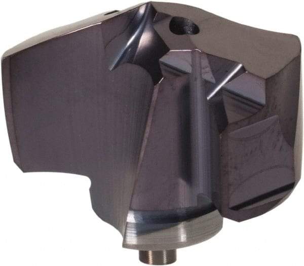 Seco - Series SD400, 18.8mm Diam 140° Replaceable Drill Tip - Carbide, Uncoated, Through Coolant - Industrial Tool & Supply