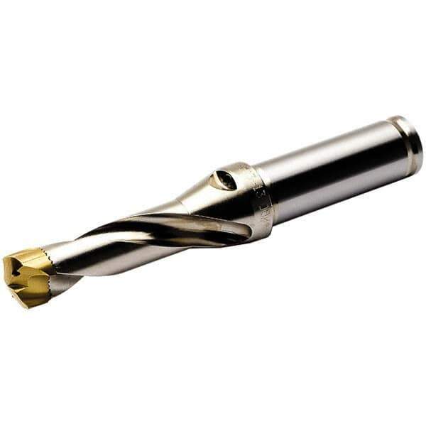 Seco - 9.5 to 9.99mm Diam, 1.18" Max Depth, 5/8" Shank Diam, Replaceable Tip Drill - SD100 Insert - Industrial Tool & Supply