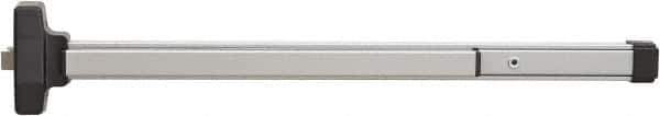 Falcon - 4' Long, 35 to 48" Wide Door, Series 19 Flatbar - Aluminum, Grade 1 - Industrial Tool & Supply