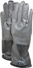 SHOWA - Size XL (10), 14" Long, 14 mil, Unsupported, Butyl Chemical Resistant Gloves - Industrial Tool & Supply