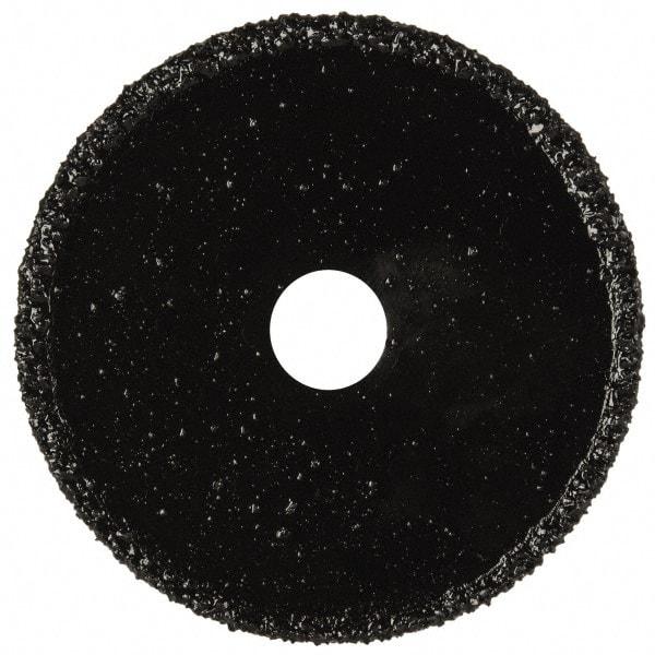 Disston - 2-1/2" Diam, 7/16" Arbor Hole Diam, Wet & Dry Cut Saw Blade - Tungsten Carbide-Tipped, Smooth Action, Standard Round Arbor - Industrial Tool & Supply
