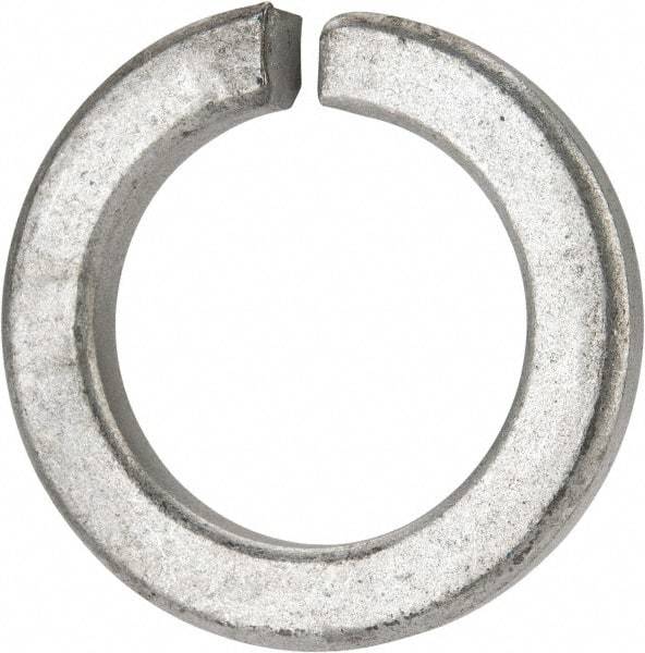 Value Collection - 1-3/4", 1.758" ID, 0.389" Thick Split Lock Washer - Grade 8 Spring Steel, Zinc-Plated Finish, 1.758" Min ID, 1.789" Max ID, 2.679" Max OD - Industrial Tool & Supply