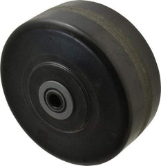 Albion - 6 Inch Diameter x 2-1/2 Inch Wide, Phenolic Caster Wheel - 1,650 Lb. Capacity, 2-15/16 Inch Hub Length, 1/2 Inch Axle Diameter, Sealed Roller Bearing - Industrial Tool & Supply