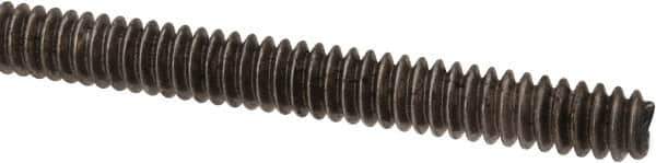 Made in USA - #10-24 UNC (Coarse), 6' Long, Stainless Steel Threaded Rod - Right Hand Thread - Industrial Tool & Supply