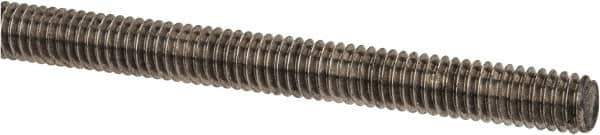 Made in USA - 5/16-18 UNC (Coarse), 6' Long, Stainless Steel Threaded Rod - Right Hand Thread - Industrial Tool & Supply