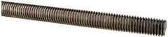 Made in USA - 1/2-13 UNC (Coarse), 6' Long, Stainless Steel Threaded Rod - Right Hand Thread - Industrial Tool & Supply