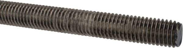 Made in USA - 5/8-11 UNC (Coarse), 6' Long, Stainless Steel Threaded Rod - Right Hand Thread - Industrial Tool & Supply