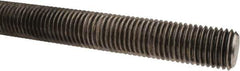 Made in USA - 7/8-9 UNC (Coarse), 6' Long, Stainless Steel Threaded Rod - Right Hand Thread - Industrial Tool & Supply