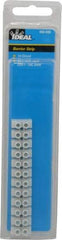 Ideal - 0.7mm High x 7.9mm Long, Terminal Block Barrier Strip - Use with PA8DS Terminal Blocks - Industrial Tool & Supply