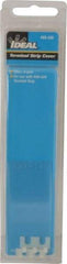 Ideal - 0.7mm High x 7.9" Long, Terminal Block End Cover - Use with 89-400 Terminal Strip Series - Industrial Tool & Supply