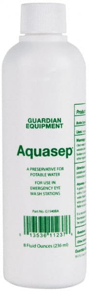 Guardian - Portable Eye Wash Station Accessories Type: Water Preservative Bottle Station Compatibility: Portable Eyewash Stations - Industrial Tool & Supply