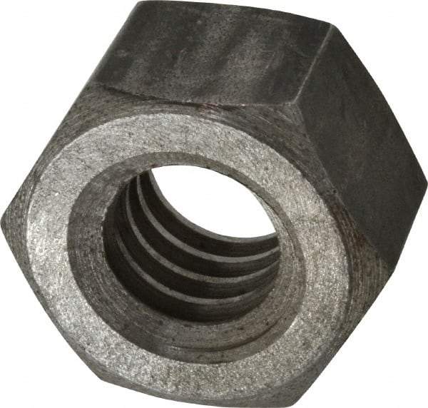 Keystone Threaded Products - 7/8-6 Acme Steel Left Hand Hex Nut - 1-7/16" Across Flats, 55/64" High, 2G Class of Fit - Industrial Tool & Supply