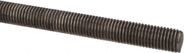 Made in USA - 5/16-24 UNF (Fine), 6' Long, Stainless Steel Threaded Rod - Right Hand Thread - Industrial Tool & Supply