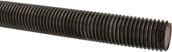 Value Collection - 7/8-9 UNC (Coarse), 6' Long, Alloy Steel Threaded Rod - Right Hand Thread - Industrial Tool & Supply