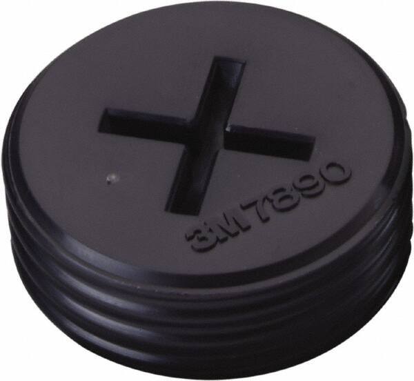 3M - Full Face Mask Face Plug - Facepiece Replacement Parts and Adapters - Industrial Tool & Supply